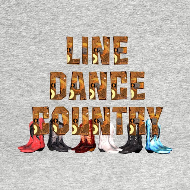 Country Line Dance by teepossible